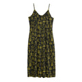 Egyptian Symbols Pattern Print Jersey Midi Cami Dress