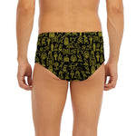 Egyptian Symbols Pattern Print Men's Briefs