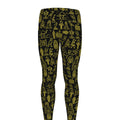 Egyptian Symbols Pattern Print Men's Leggings