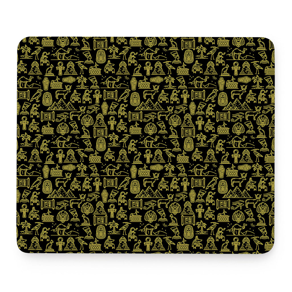 Egyptian Symbols Pattern Print Mouse Pad