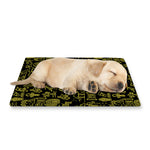 Egyptian Symbols Pattern Print Pet Cooling Mat Cover