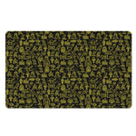 Egyptian Symbols Pattern Print Polyester Doormat