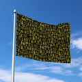 Egyptian Symbols Pattern Print Polyester Flag
