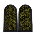 Egyptian Symbols Pattern Print Skillet Handle Cover