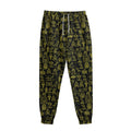 Egyptian Symbols Pattern Print Sweatpants