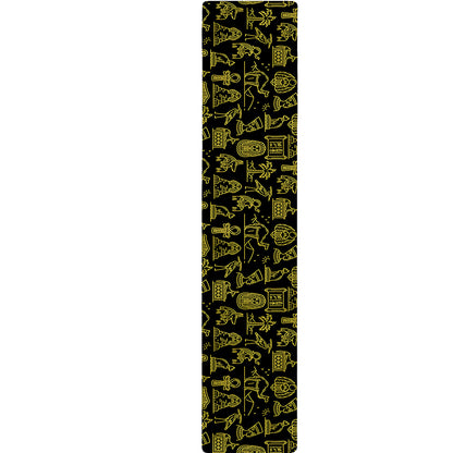 Egyptian Symbols Pattern Print Table Runner