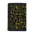 Egyptian Symbols Pattern Print Trifold Wallet