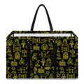 Egyptian Symbols Pattern Print Utility Tote Bag