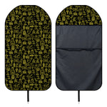 Egyptian Symbols Pattern Print Waterproof Car Seat Cover