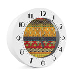 Egyptian Tribal Pattern Print Alarm Clock