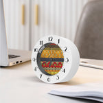 Egyptian Tribal Pattern Print Alarm Clock