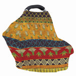 Egyptian Tribal Pattern Print Baby Seat Cover