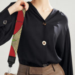 Egyptian Tribal Pattern Print Bag Strap