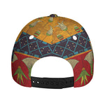 Egyptian Tribal Pattern Print Baseball Cap
