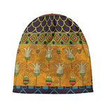Egyptian Tribal Pattern Print Beanie