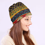 Egyptian Tribal Pattern Print Beanie