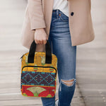 Egyptian Tribal Pattern Print Bible Tote Bag