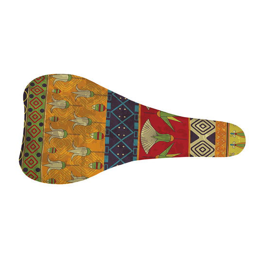 Egyptian Tribal Pattern Print Bicycle Seat Cover