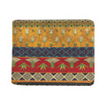 Egyptian Tribal Pattern Print Bifold Wallet