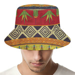 Egyptian Tribal Pattern Print Bucket Hat