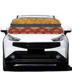 Egyptian Tribal Pattern Print Car Windshield Snow Cover