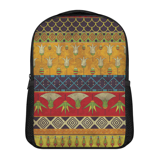 Egyptian Tribal Pattern Print Casual Backpack
