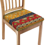 Egyptian Tribal Pattern Print Chair Cushion Cover