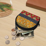Egyptian Tribal Pattern Print Coin Purse