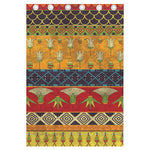 Egyptian Tribal Pattern Print Curtain