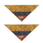 Egyptian Tribal Pattern Print Dog Bandana