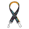 Egyptian Tribal Pattern Print Dog Seat Belt