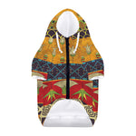 Egyptian Tribal Pattern Print Dog Zip Up Hoodie