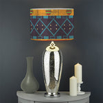 Egyptian Tribal Pattern Print Drum Lamp Shade
