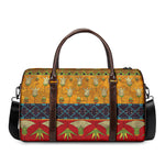 Egyptian Tribal Pattern Print Duffle Bag