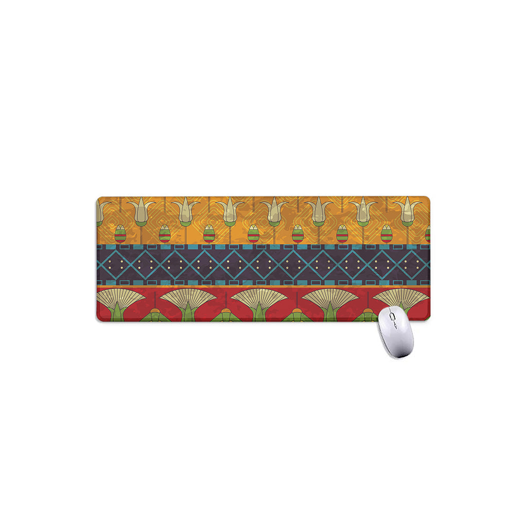 Egyptian Tribal Pattern Print Extended Mouse Pad