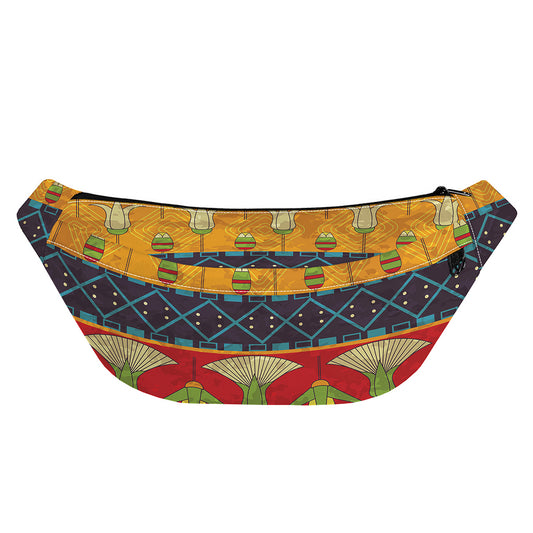 Egyptian Tribal Pattern Print Fanny Pack