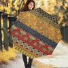 Egyptian Tribal Pattern Print Foldable Umbrella