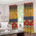 Egyptian Tribal Pattern Print Grommet Curtains