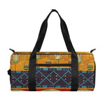 Egyptian Tribal Pattern Print Gym Bag