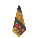 Egyptian Tribal Pattern Print Hand Towel