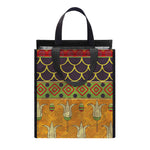 Egyptian Tribal Pattern Print Insulated Lunch Tote