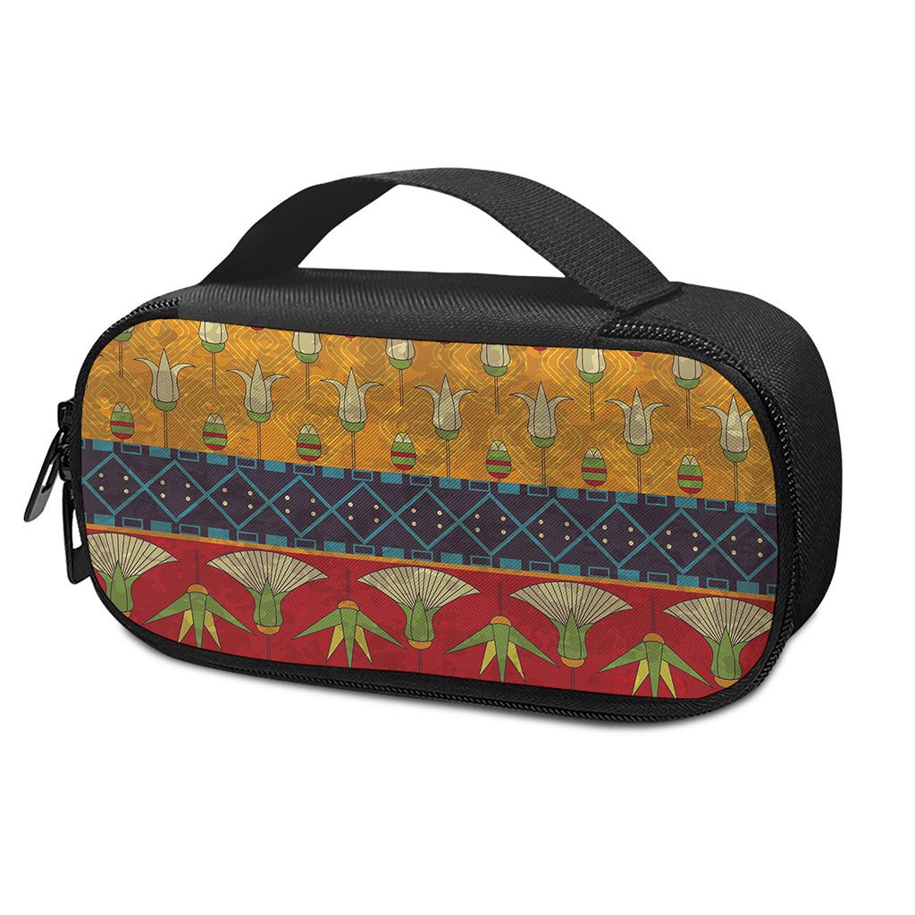 Egyptian Tribal Pattern Print Insulin Cooler Travel Case