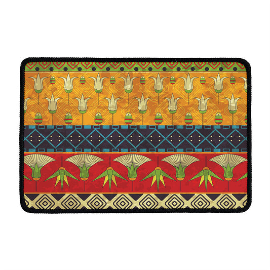 Egyptian Tribal Pattern Print Kitchen Mat
