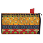 Egyptian Tribal Pattern Print Mailbox Cover