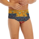 Egyptian Tribal Pattern Print Men's Briefs