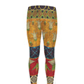 Egyptian Tribal Pattern Print Men's Leggings