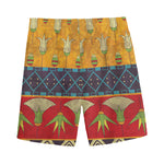 Egyptian Tribal Pattern Print Men's Sports Shorts