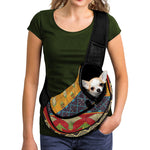 Egyptian Tribal Pattern Print Pet Sling Carrier