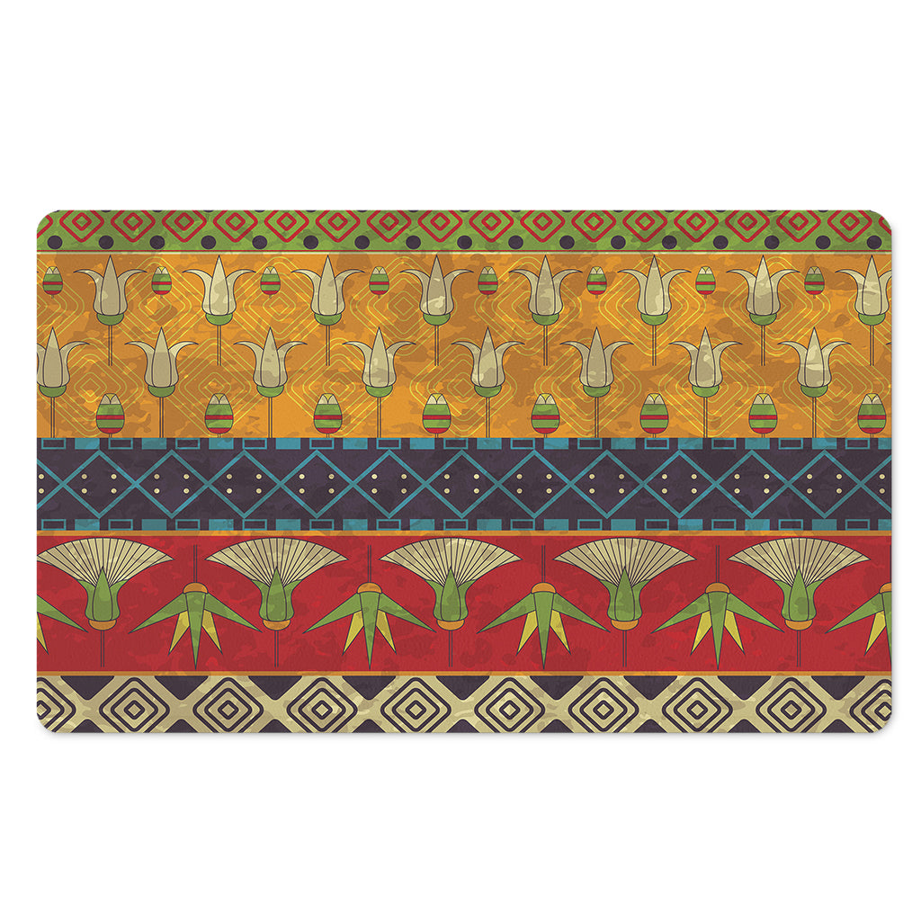 Egyptian Tribal Pattern Print Polyester Doormat
