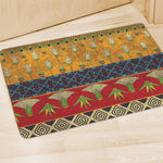 Egyptian Tribal Pattern Print Polyester Doormat